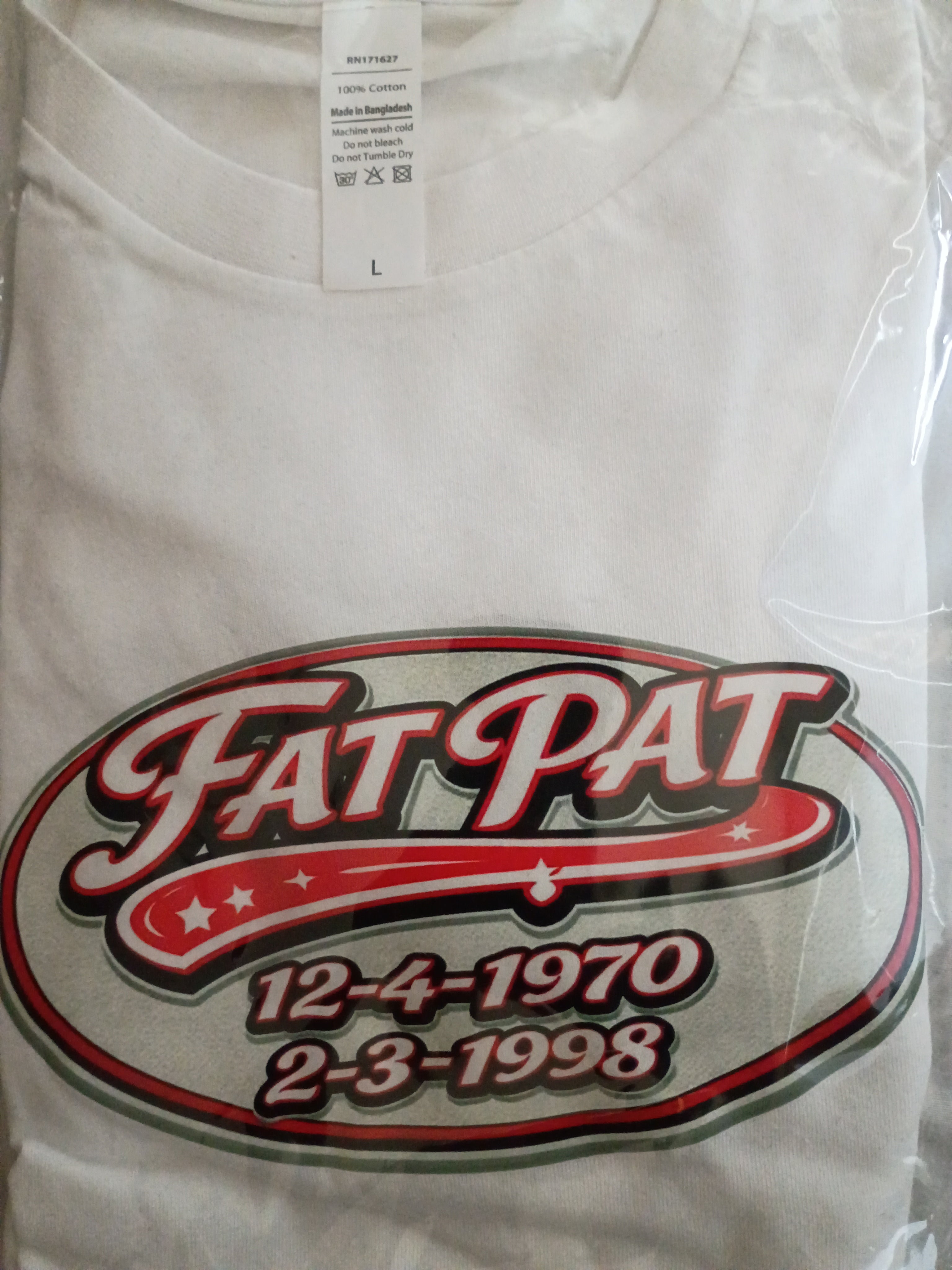 FAT PAT White Red, Black and White interior