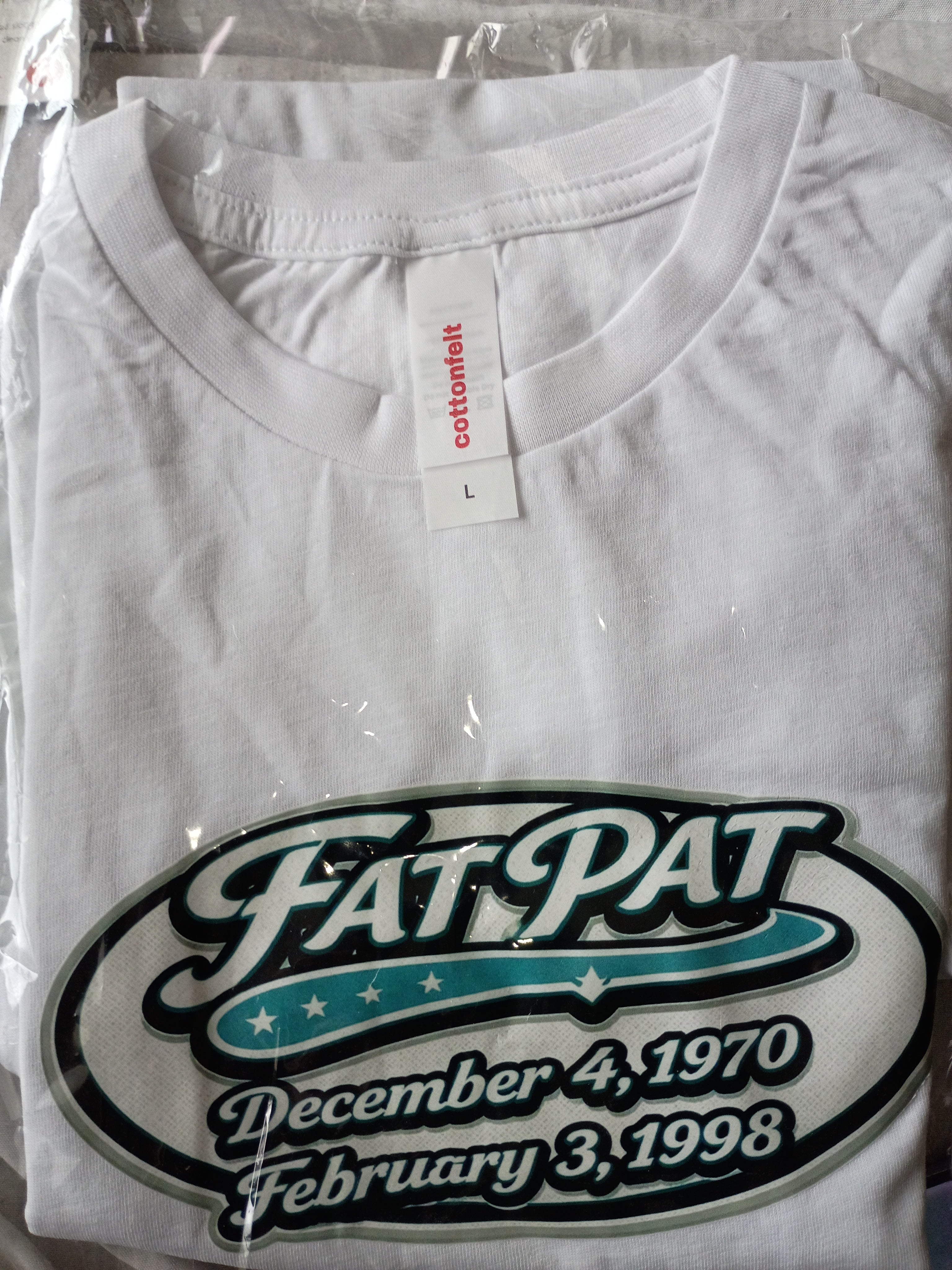 FAT PAT memory shirt
